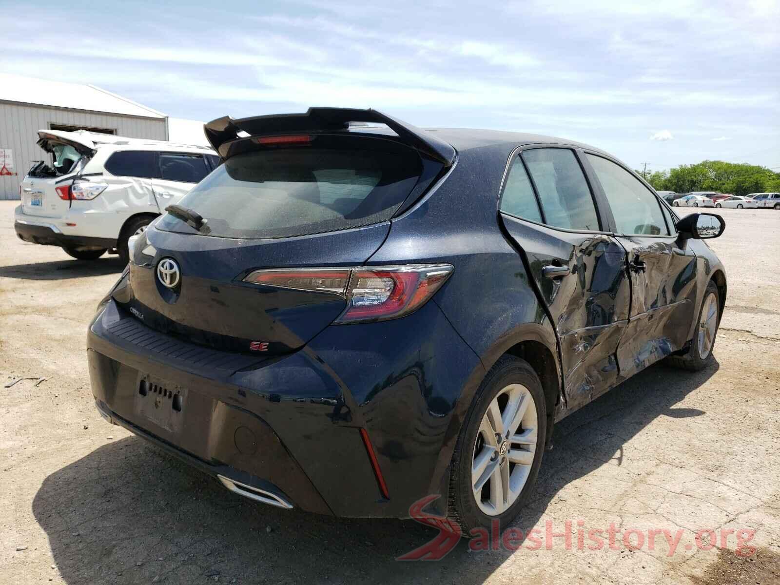 JTNK4RBE9K3016964 2019 TOYOTA COROLLA