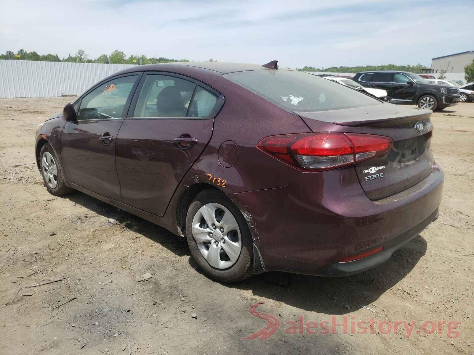 3KPFK4A71JE178600 2018 KIA FORTE