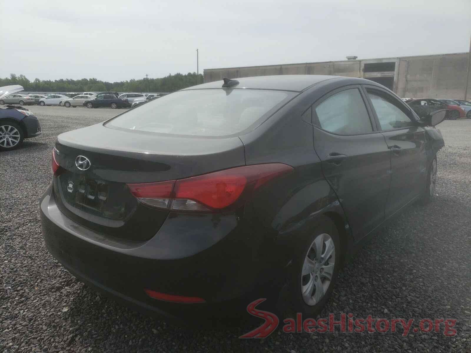 5NPDH4AE2GH798459 2016 HYUNDAI ELANTRA