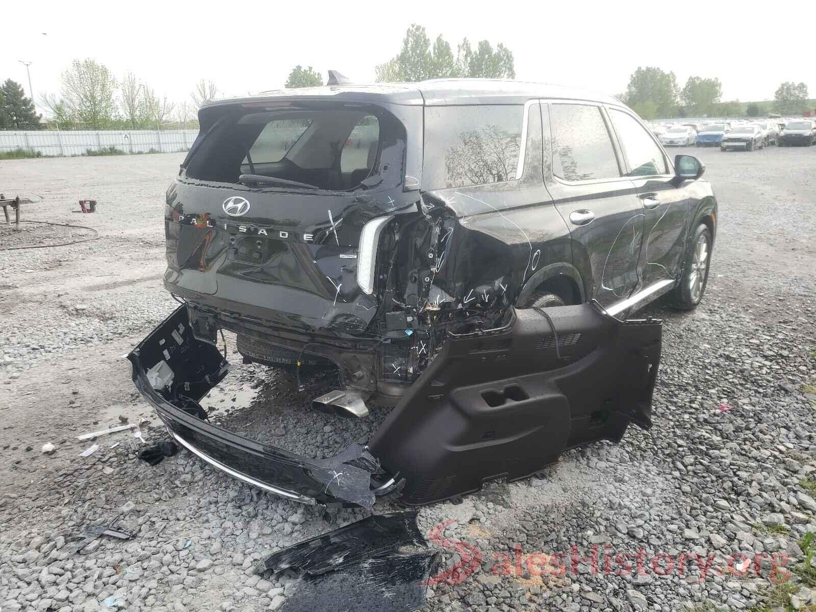 KM8R5DHE5LU113158 2020 HYUNDAI PALISADE