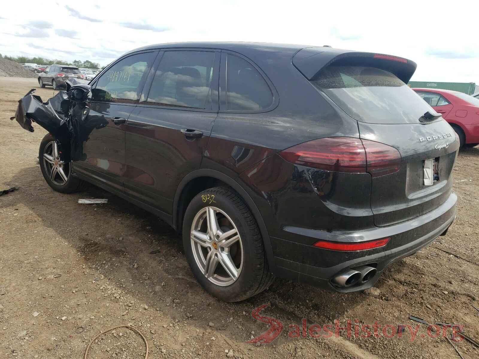 WP1AB2A26GLA92796 2016 PORSCHE CAYENNE