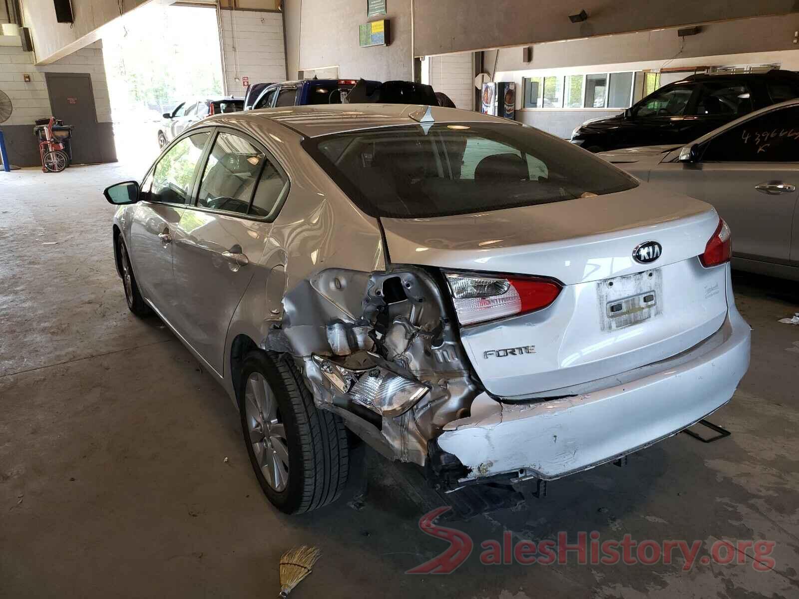 KNAFX4A65G5596393 2016 KIA FORTE