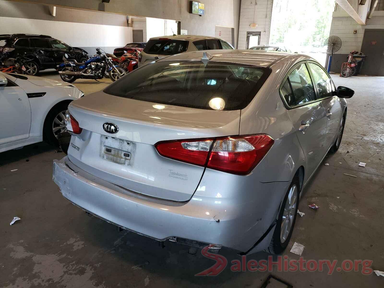 KNAFX4A65G5596393 2016 KIA FORTE