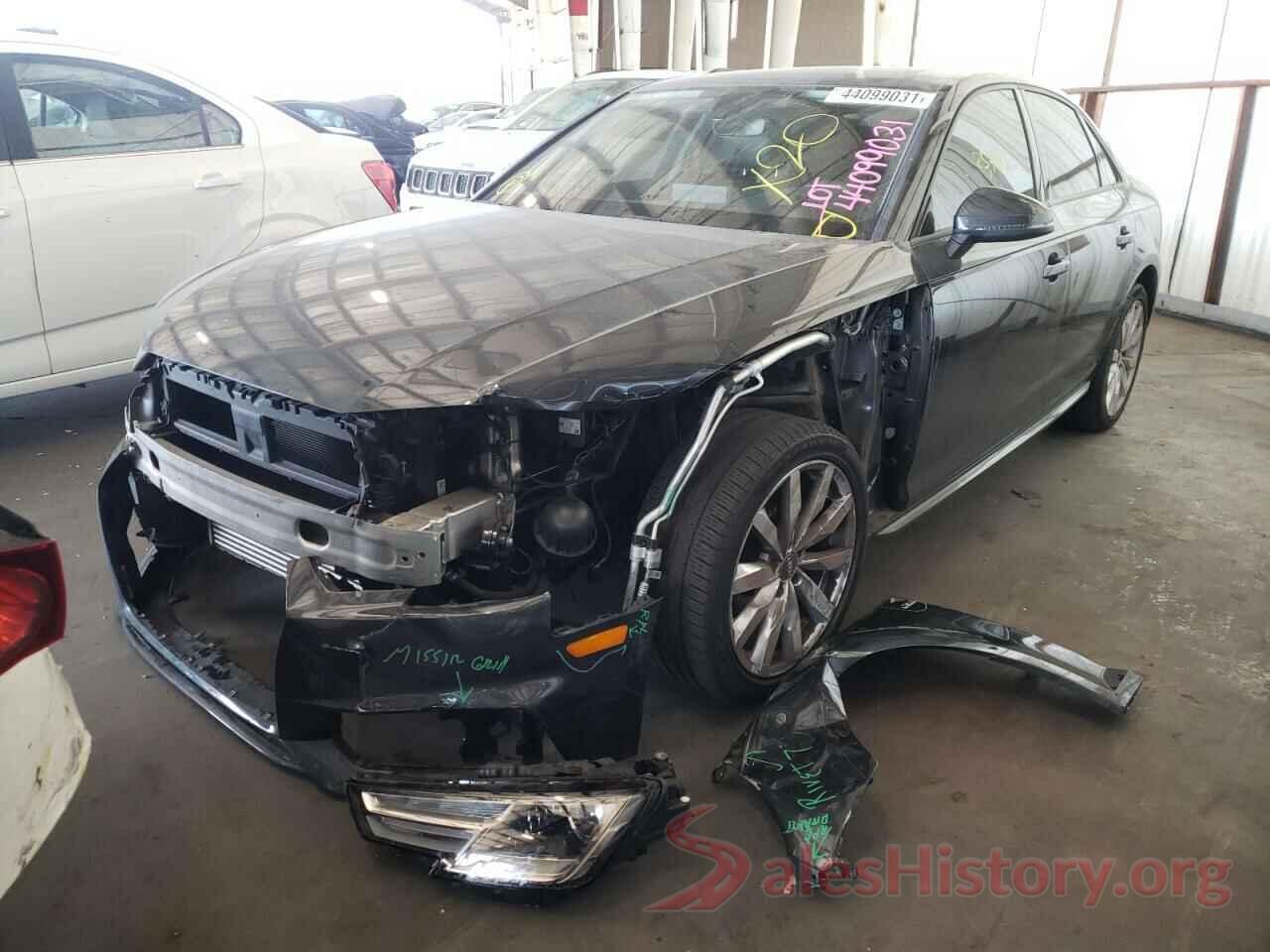 WAUKMAF43JN017308 2018 AUDI A4