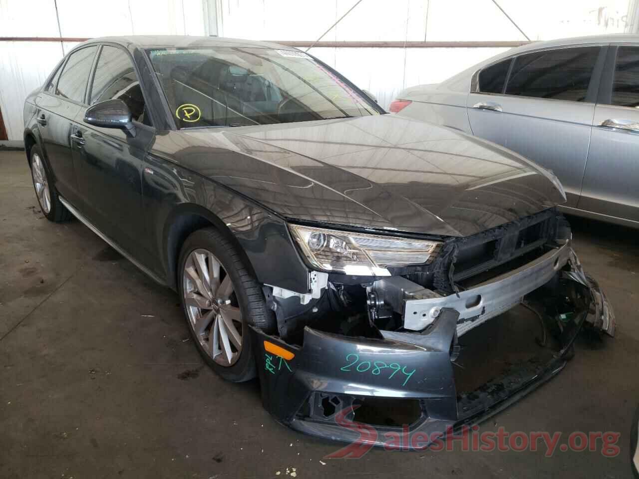 WAUKMAF43JN017308 2018 AUDI A4