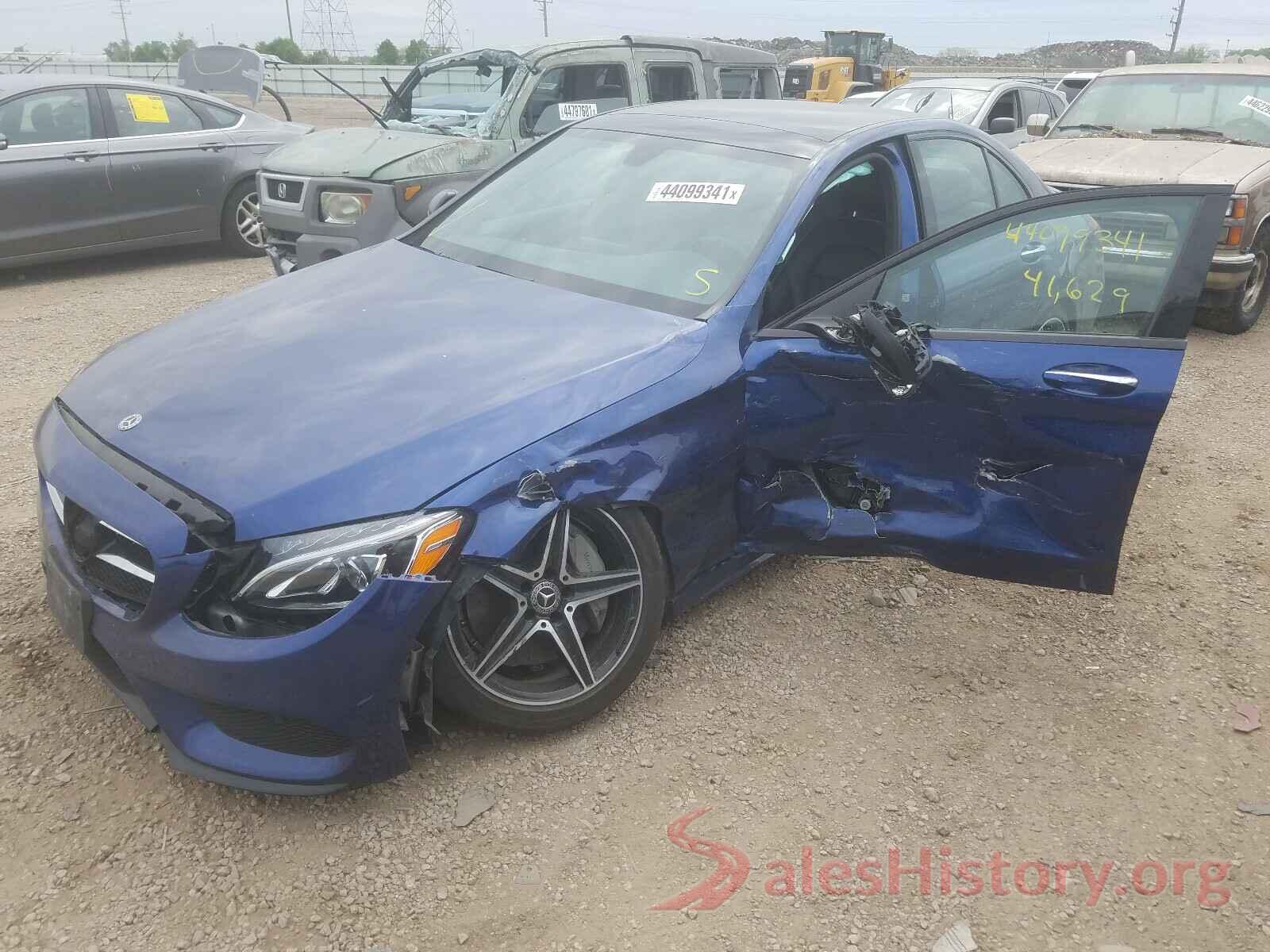 55SWF4KB5JU259048 2018 MERCEDES-BENZ C CLASS