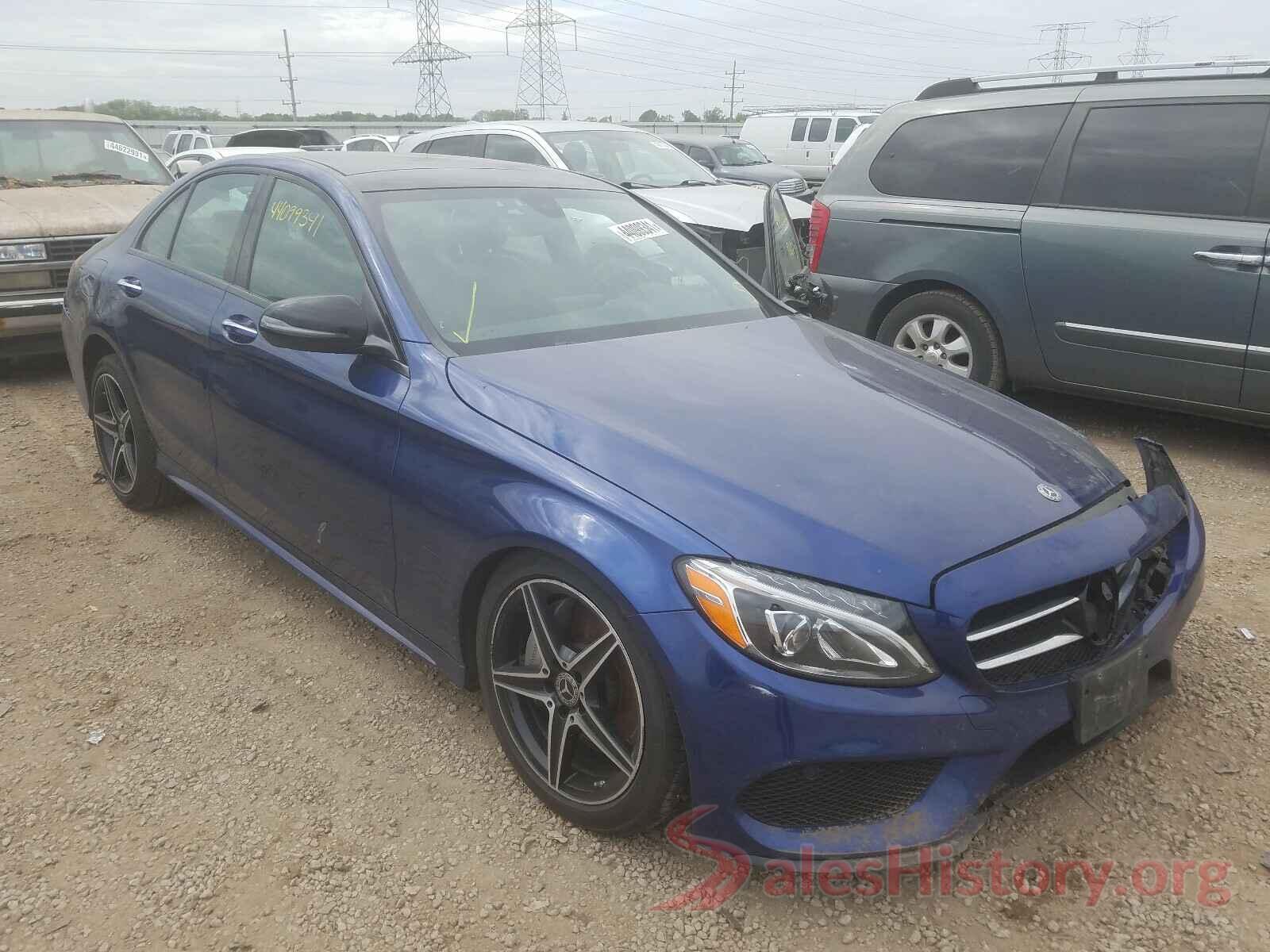 55SWF4KB5JU259048 2018 MERCEDES-BENZ C CLASS