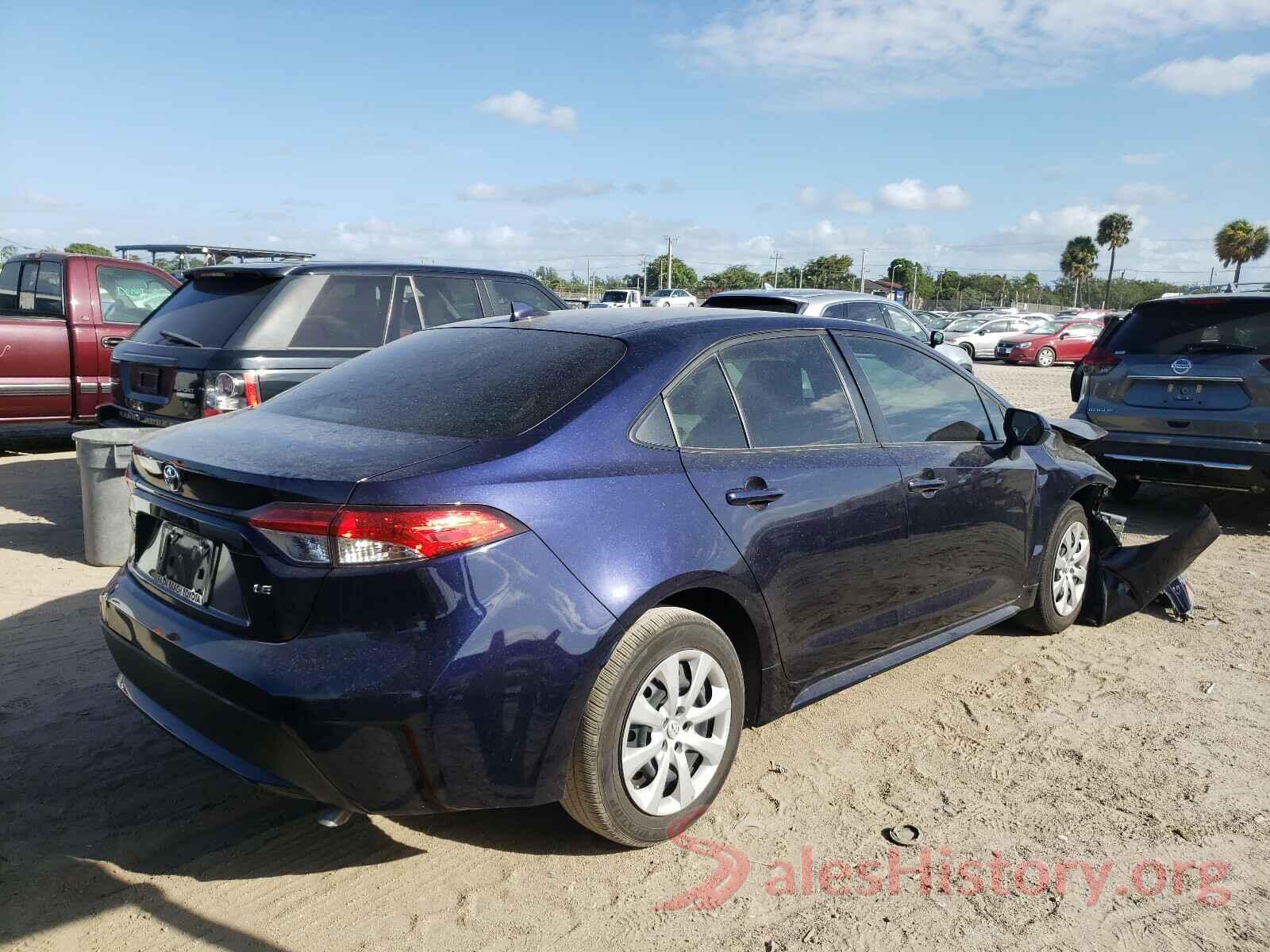 JTDEPRAE5LJ099414 2020 TOYOTA COROLLA