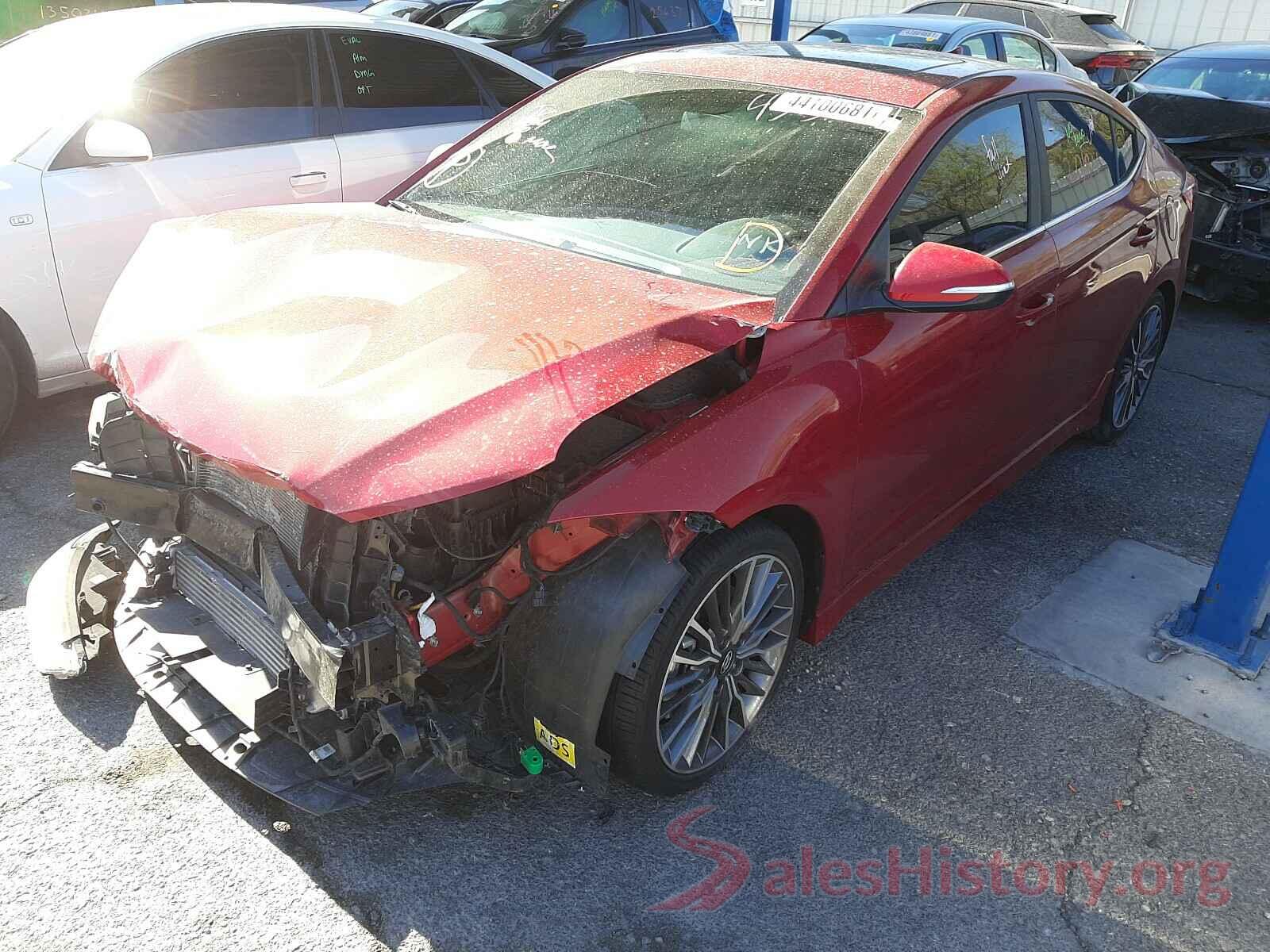 KMHD04LB3JU721490 2018 HYUNDAI ELANTRA