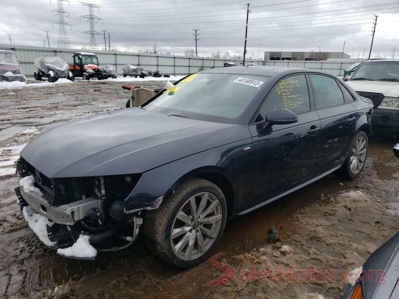 WAUKMAF43JA043088 2018 AUDI A4