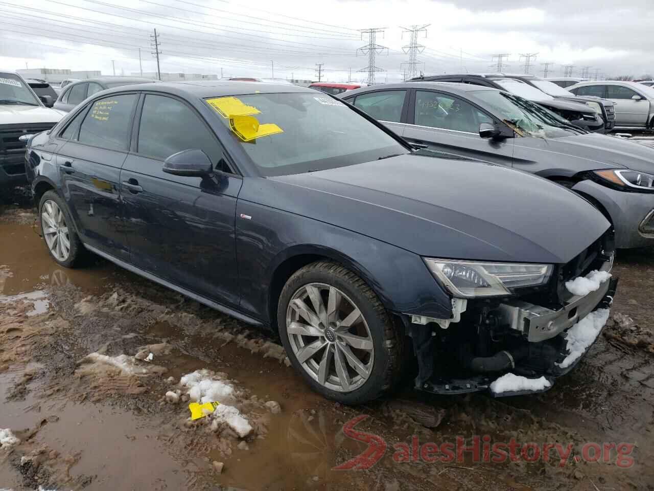 WAUKMAF43JA043088 2018 AUDI A4