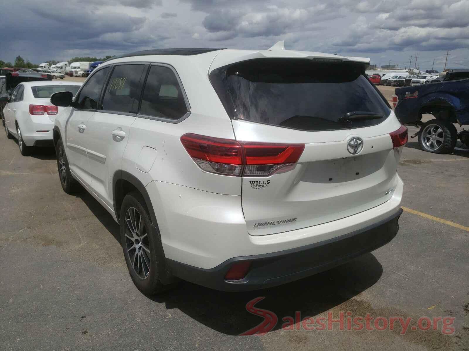 5TDJZRFH0JS498288 2018 TOYOTA HIGHLANDER