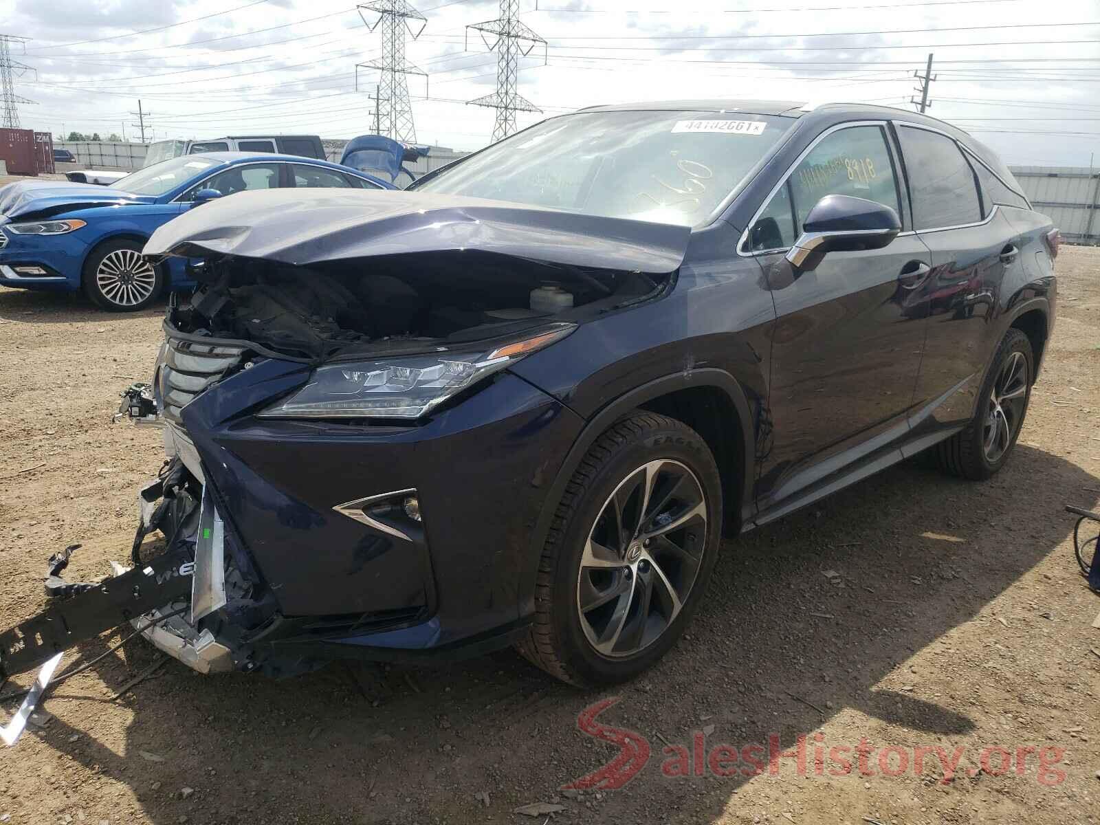 2T2BZMCA0GC006855 2016 LEXUS RX350