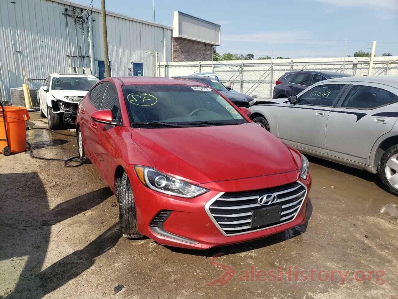 5NPD74LF0HH163038 2017 HYUNDAI ELANTRA