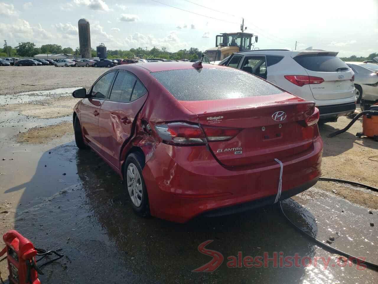 5NPD74LF0HH163038 2017 HYUNDAI ELANTRA