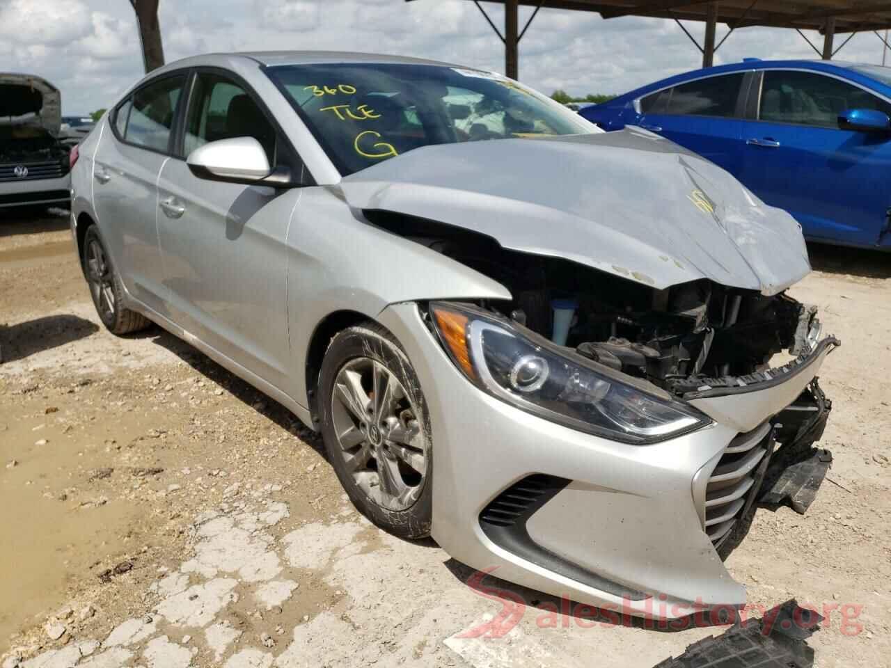 5NPD84LF1JH224013 2018 HYUNDAI ELANTRA