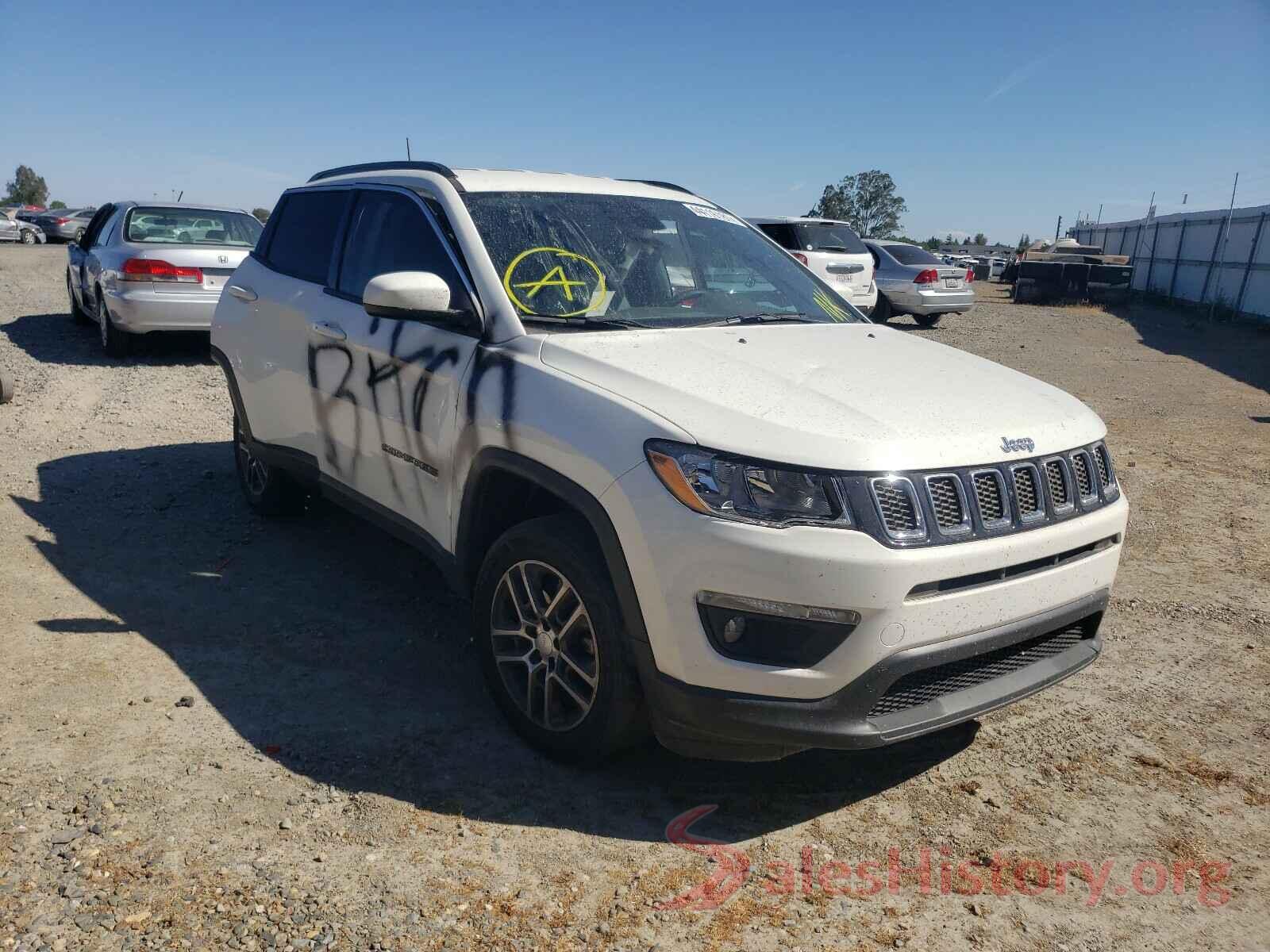 3C4NJDBB9HT629232 2017 JEEP COMPASS