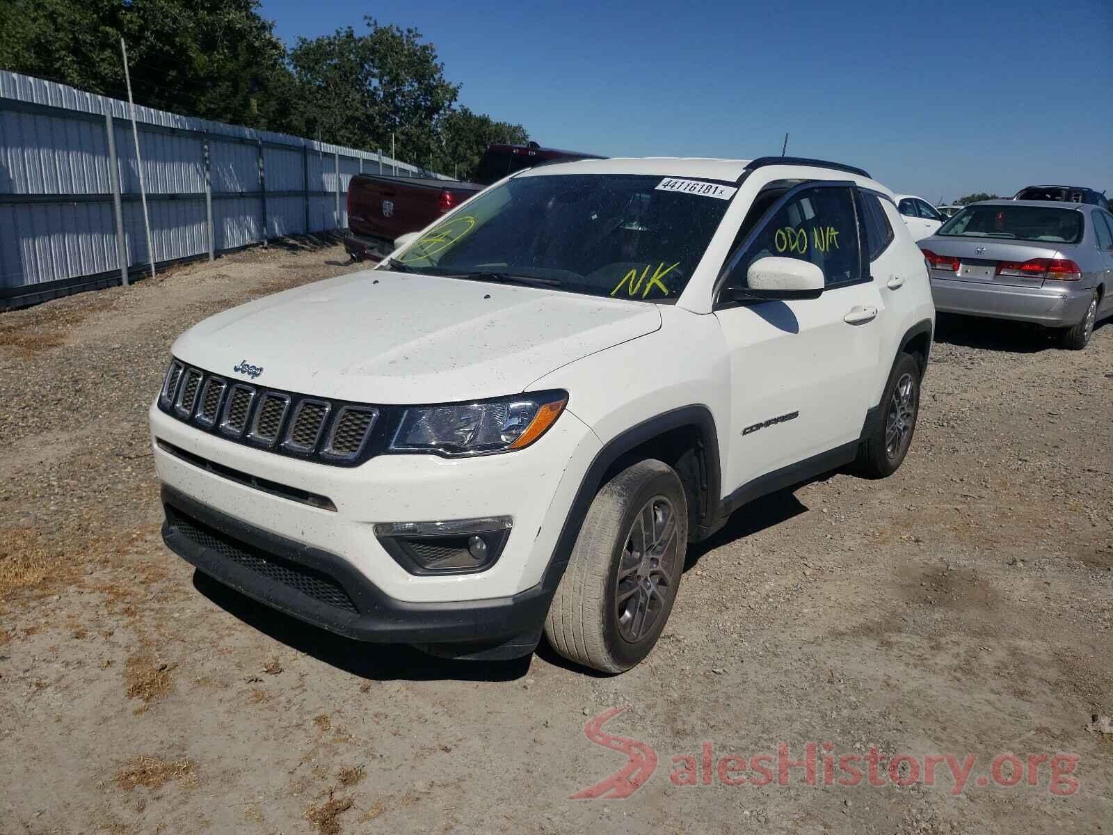 3C4NJDBB9HT629232 2017 JEEP COMPASS