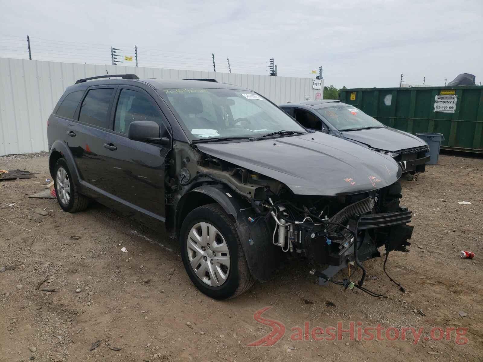 3C4PDCABXHT707707 2017 DODGE JOURNEY