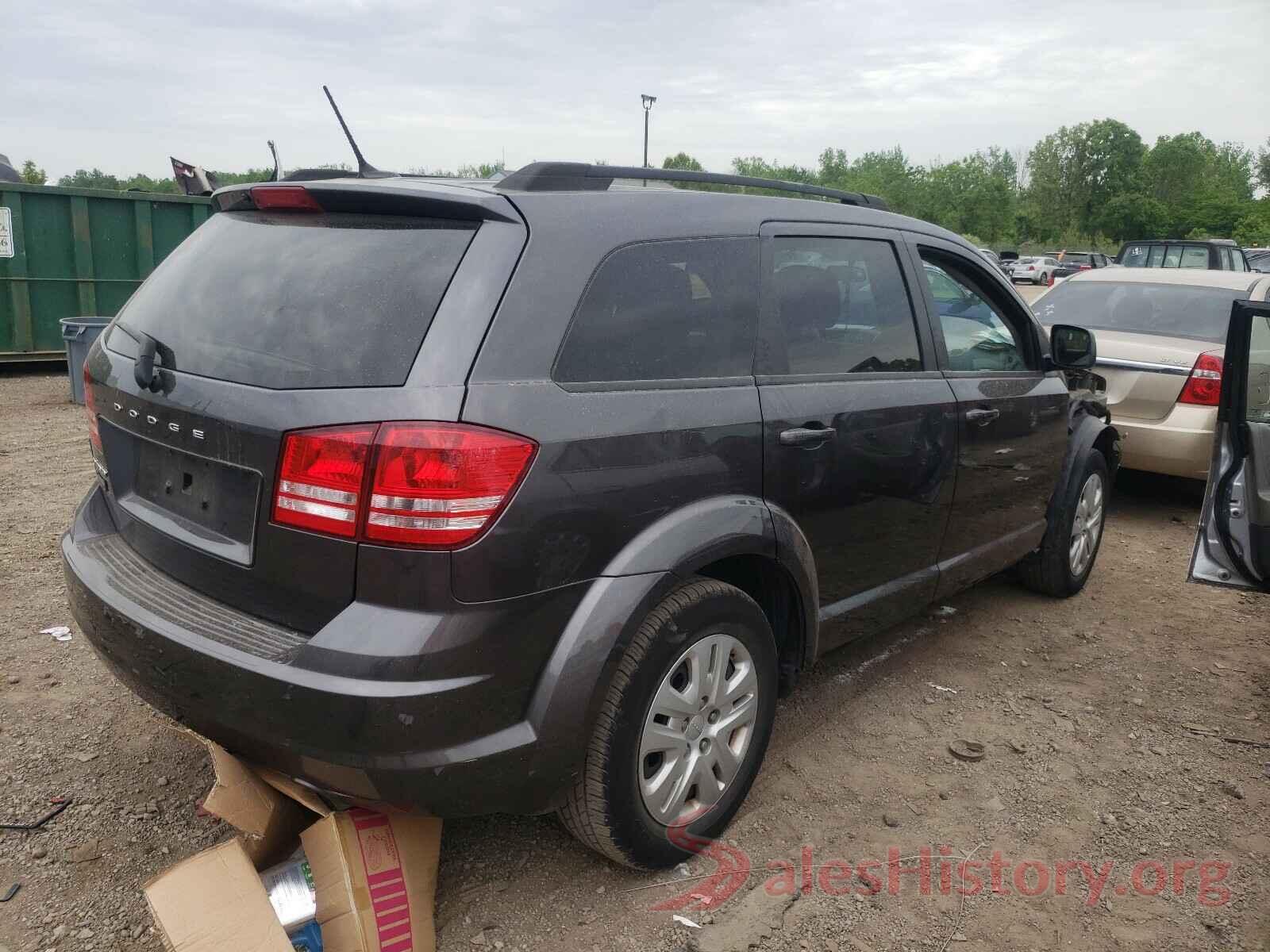 3C4PDCABXHT707707 2017 DODGE JOURNEY