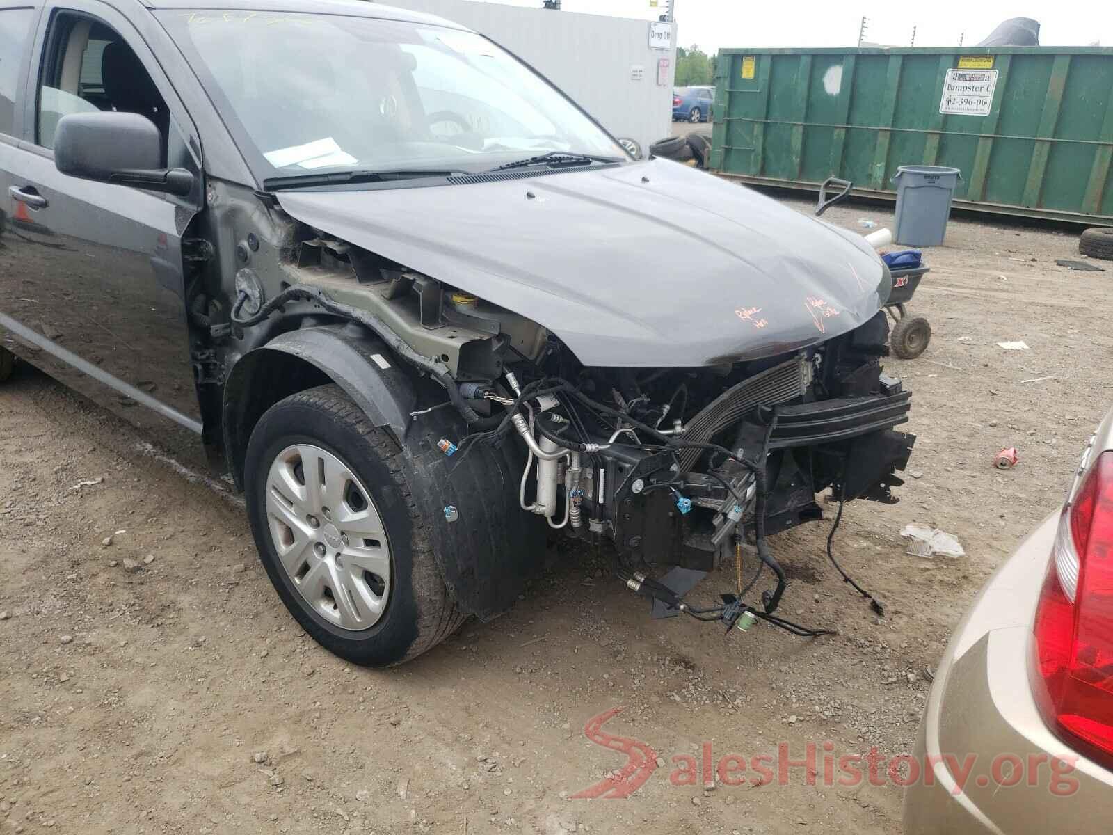 3C4PDCABXHT707707 2017 DODGE JOURNEY