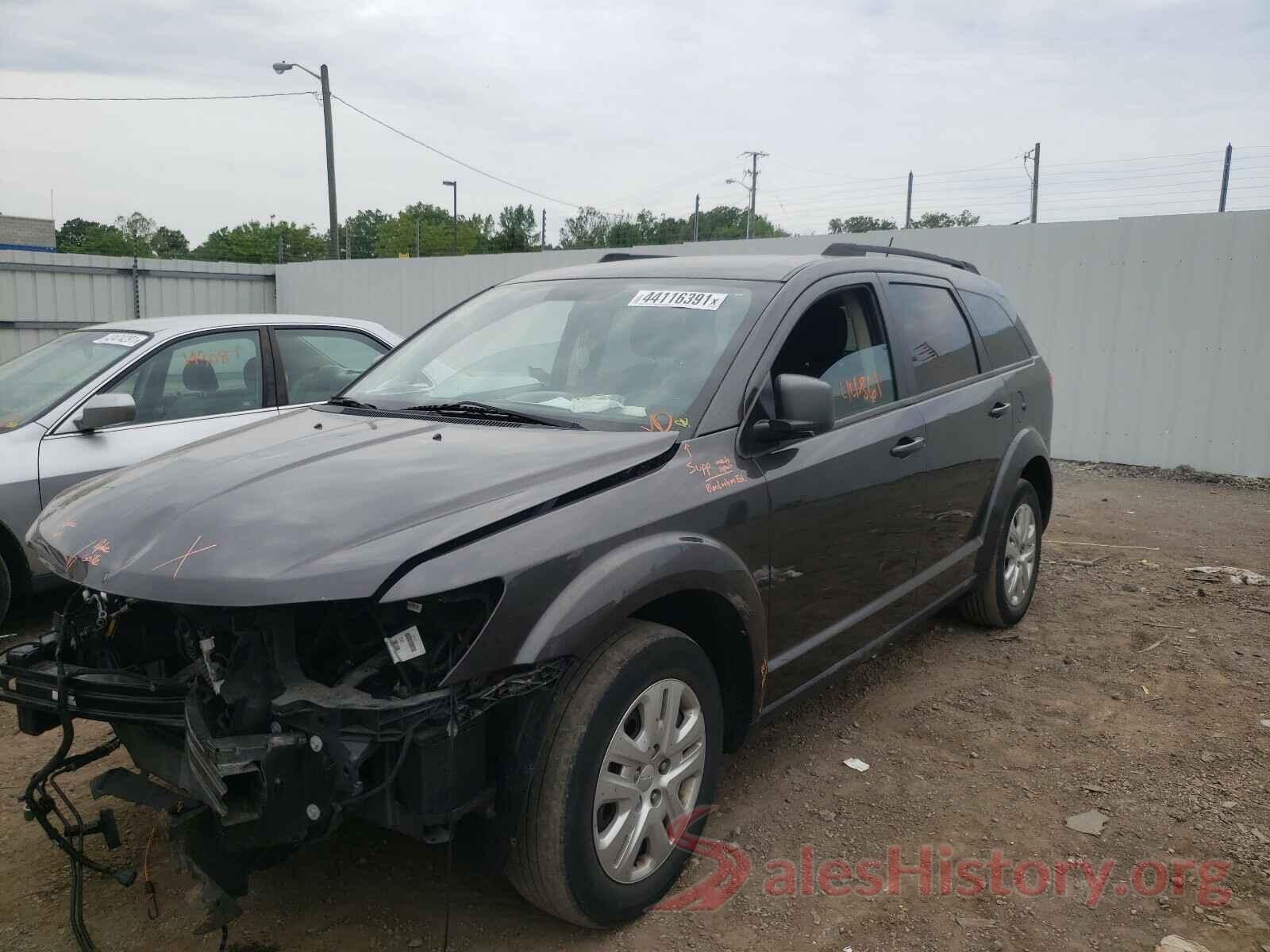 3C4PDCABXHT707707 2017 DODGE JOURNEY