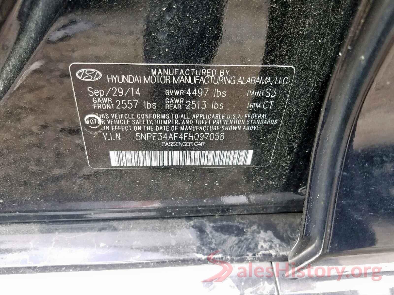 5NPE34AF4FH097058 2015 HYUNDAI SONATA