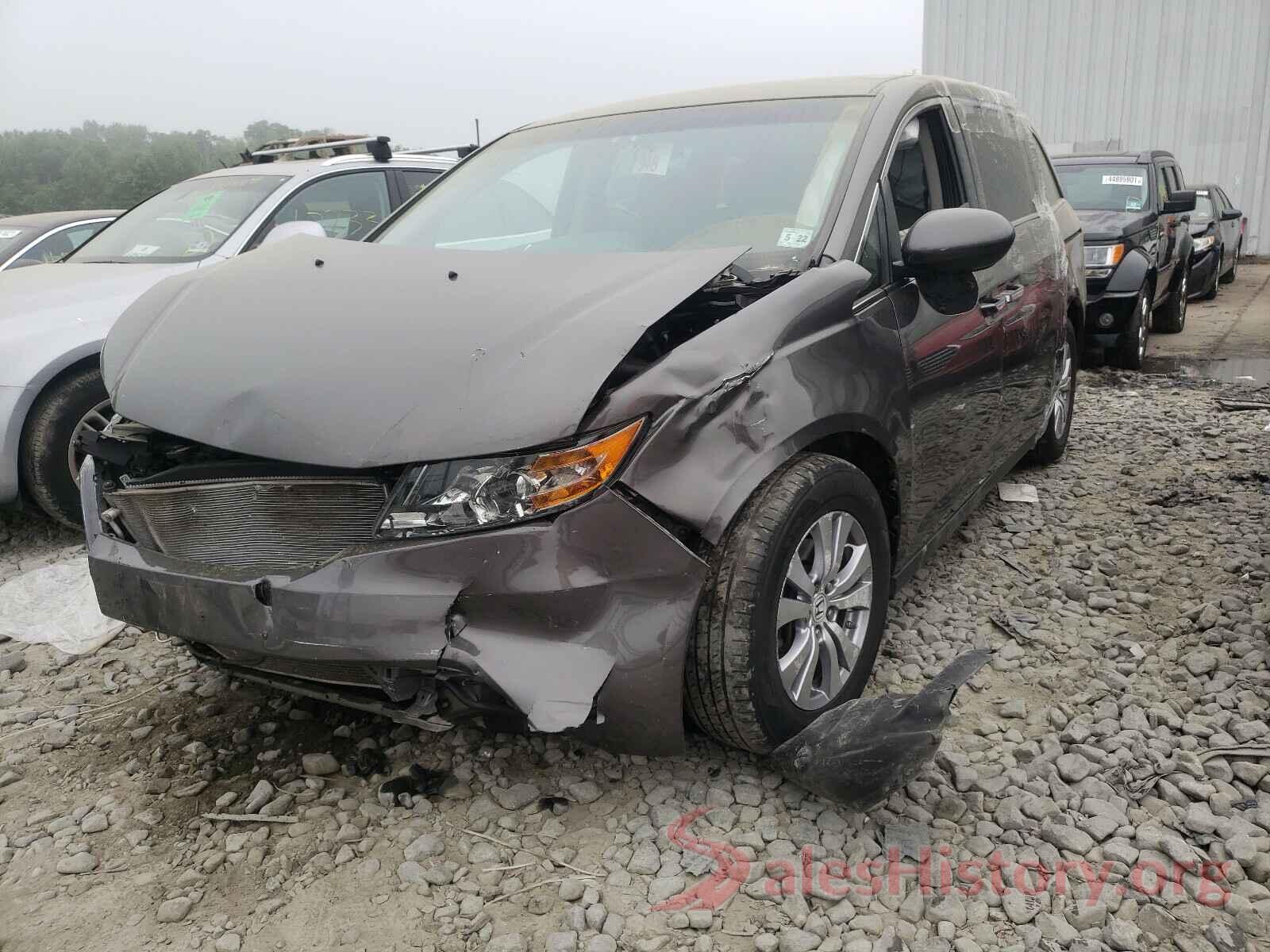 5FNRL5H40HB008275 2017 HONDA ODYSSEY