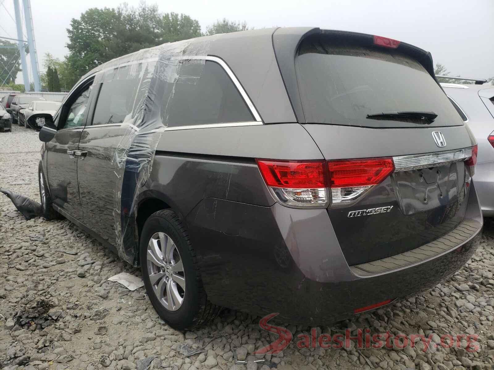 5FNRL5H40HB008275 2017 HONDA ODYSSEY