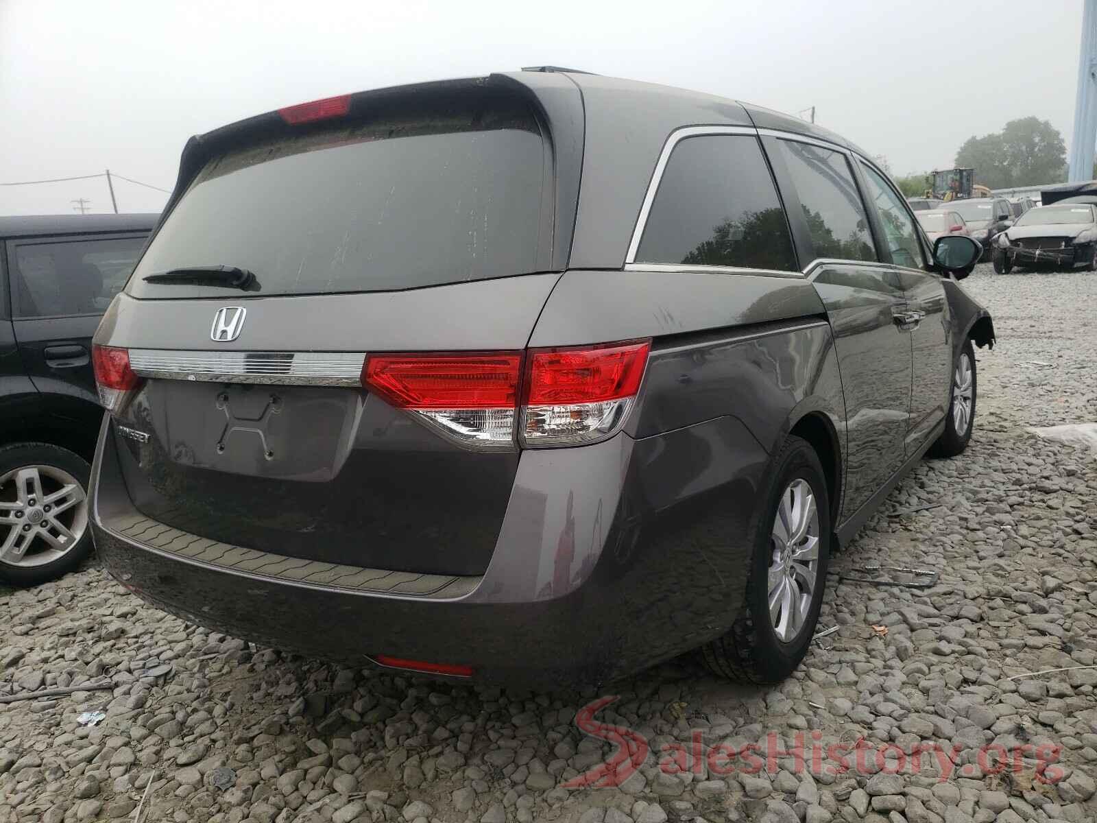 5FNRL5H40HB008275 2017 HONDA ODYSSEY