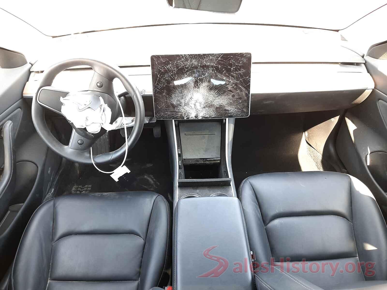 5YJ3E1EB4KF543127 2019 TESLA MODEL 3