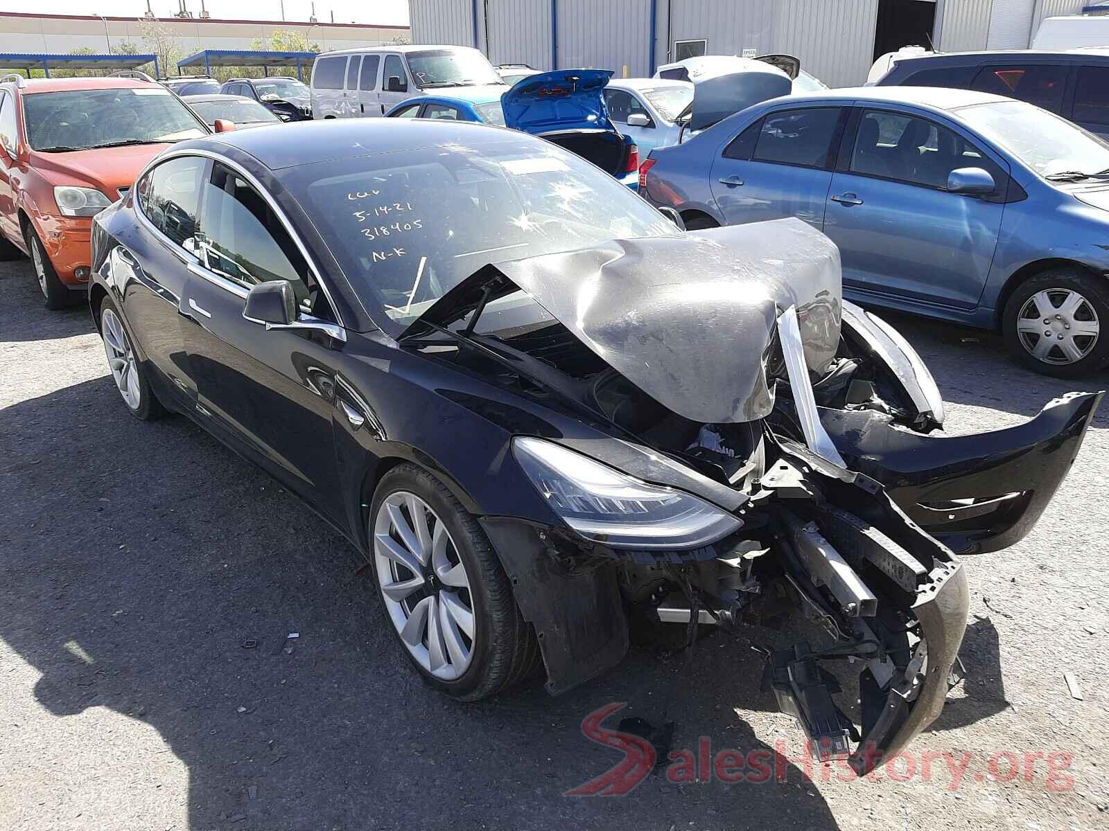 5YJ3E1EB4KF543127 2019 TESLA MODEL 3