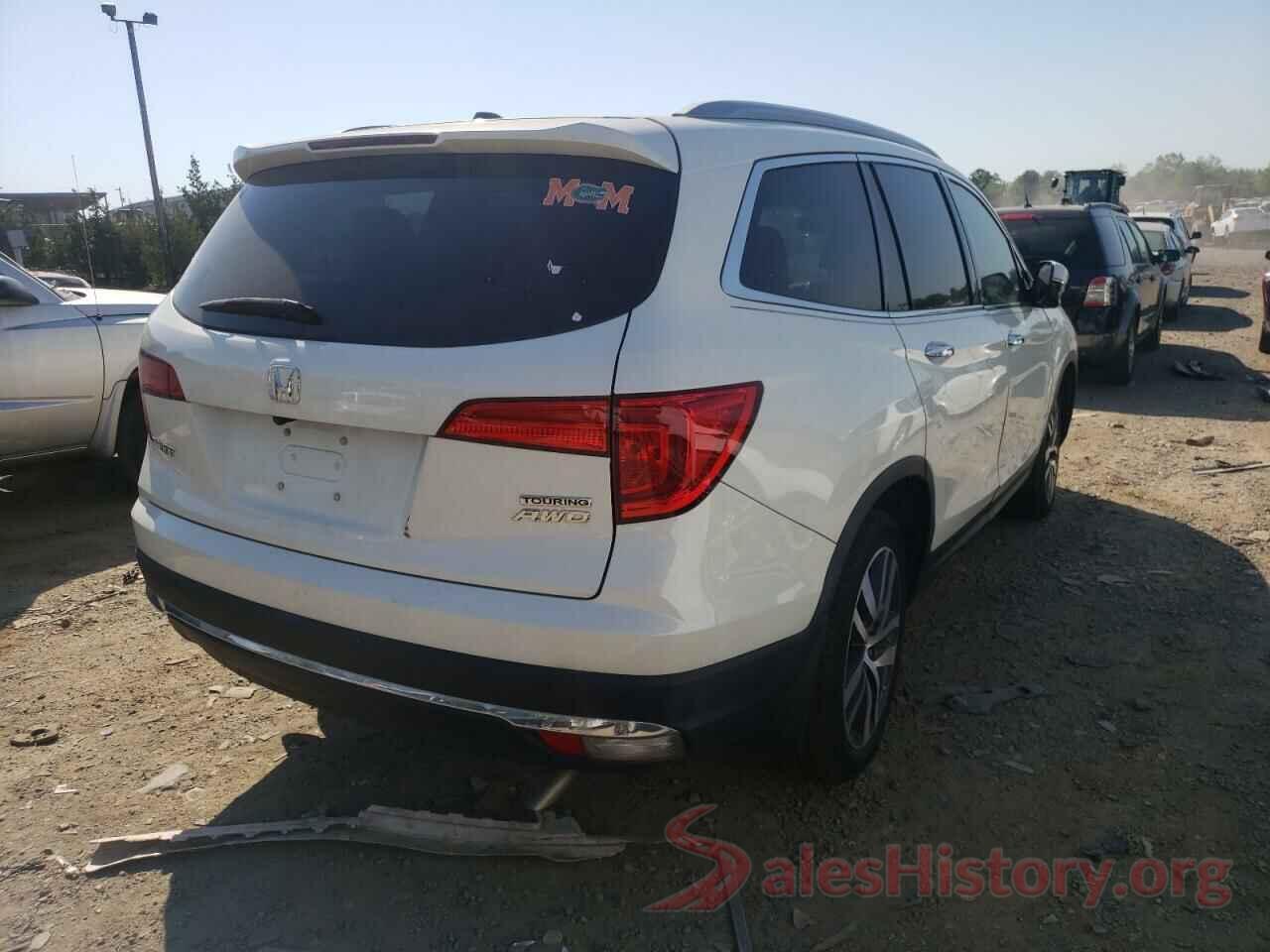 5FNYF6H9XHB068858 2017 HONDA PILOT