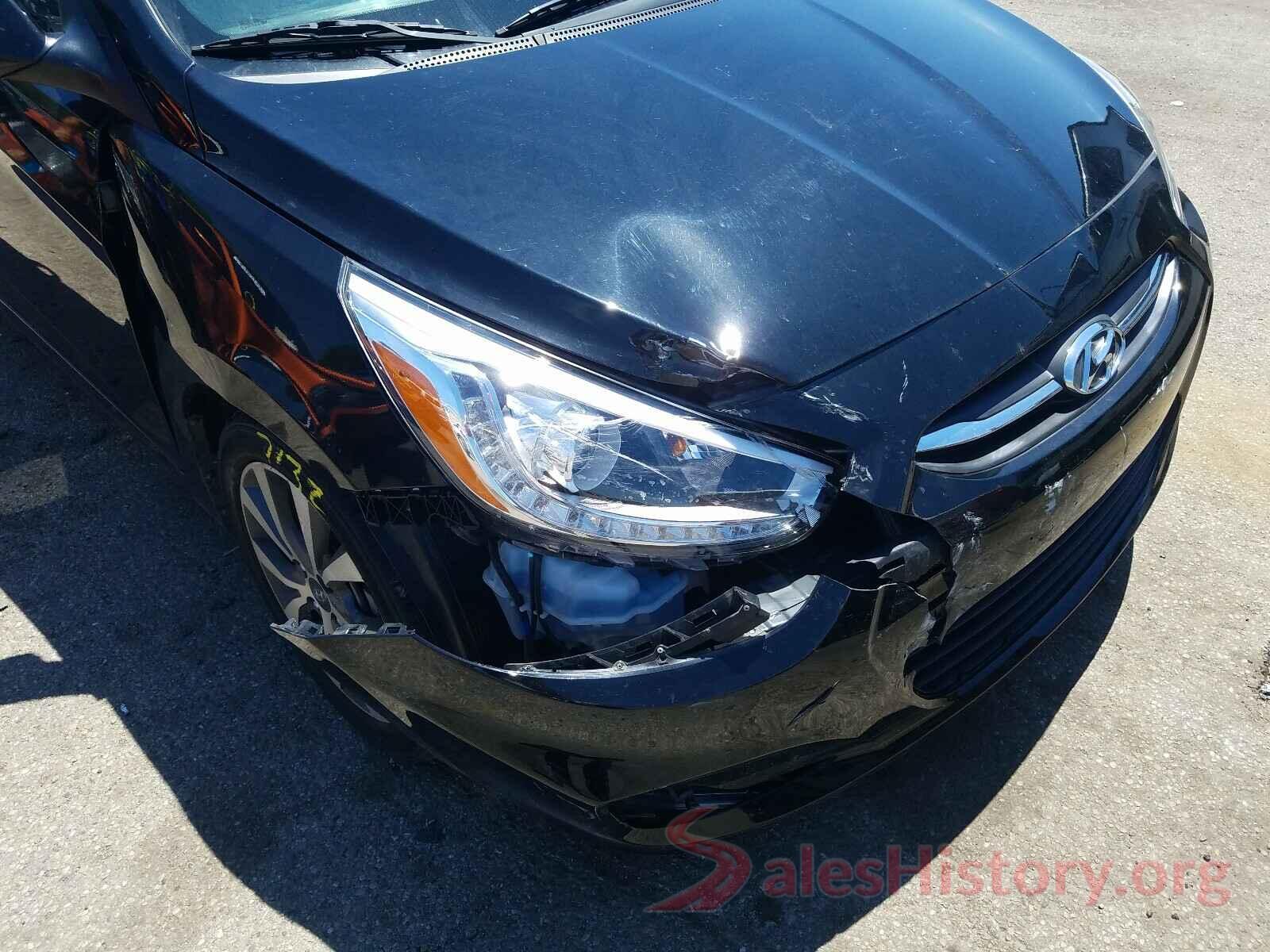 KMHCU5AE6HU355330 2017 HYUNDAI ACCENT