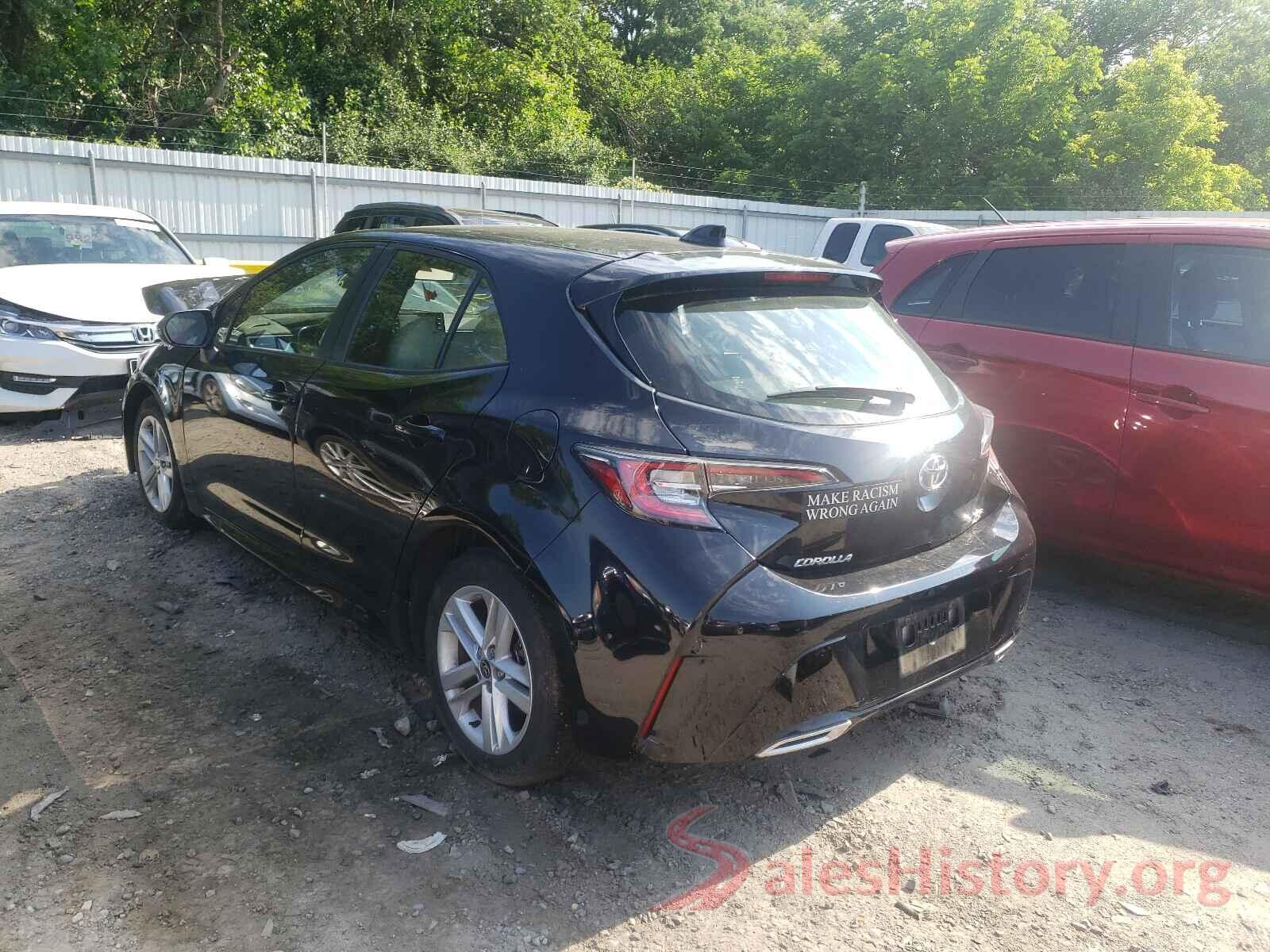 JTNK4RBE3K3010092 2019 TOYOTA COROLLA