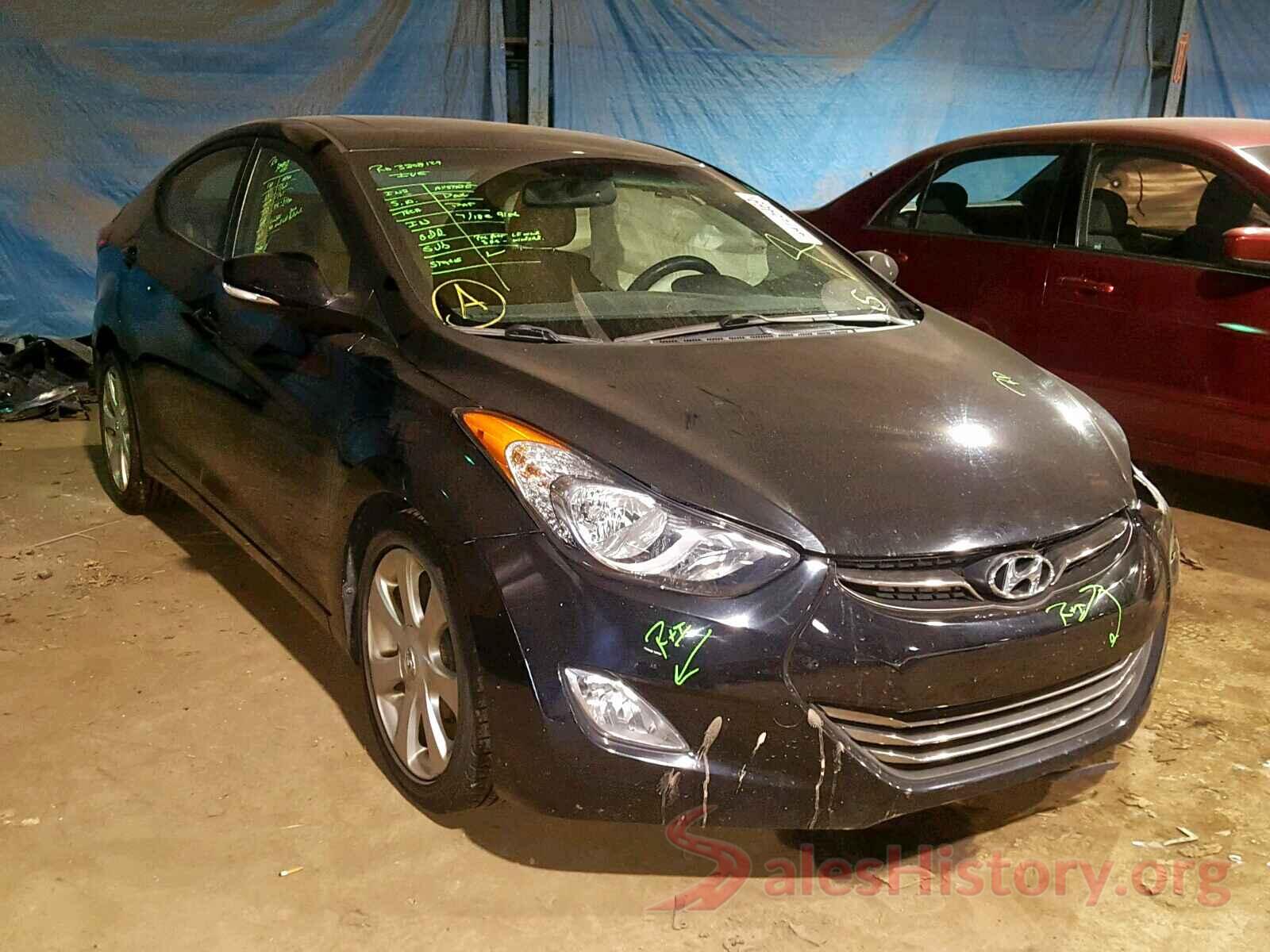 5NPDH4AE3CH098864 2012 HYUNDAI ELANTRA