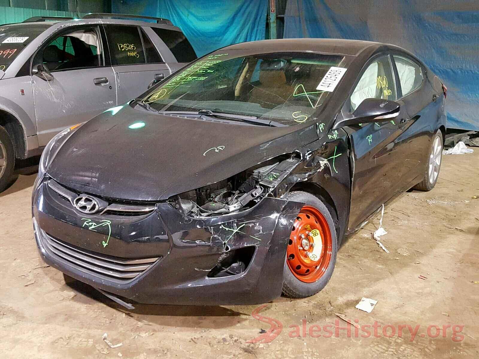 5NPDH4AE3CH098864 2012 HYUNDAI ELANTRA