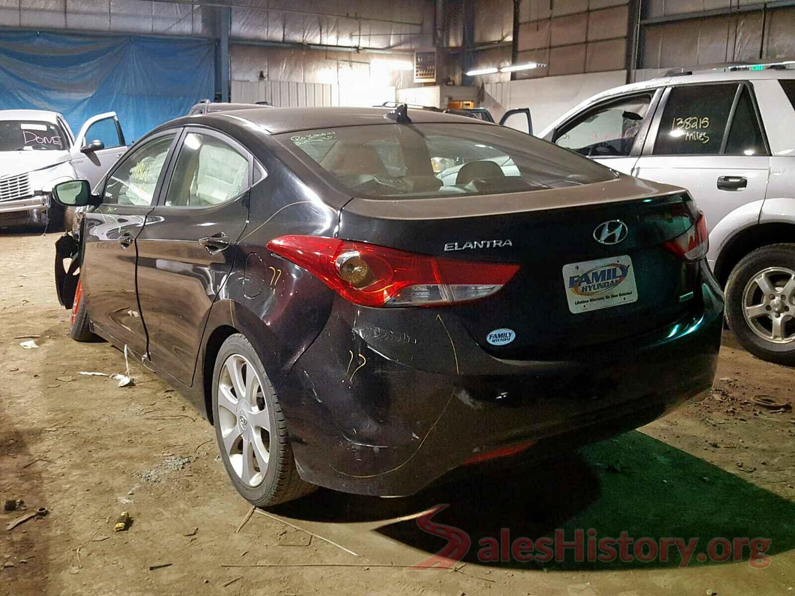 5NPDH4AE3CH098864 2012 HYUNDAI ELANTRA