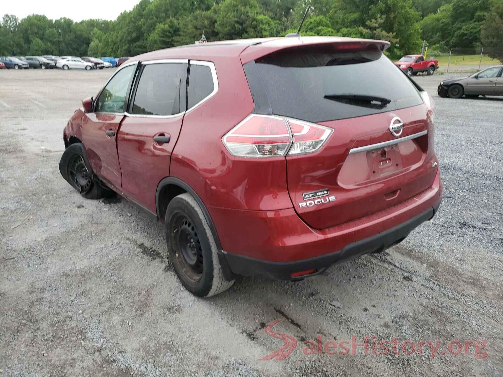 5N1AT2MM8GC760640 2016 NISSAN ROGUE