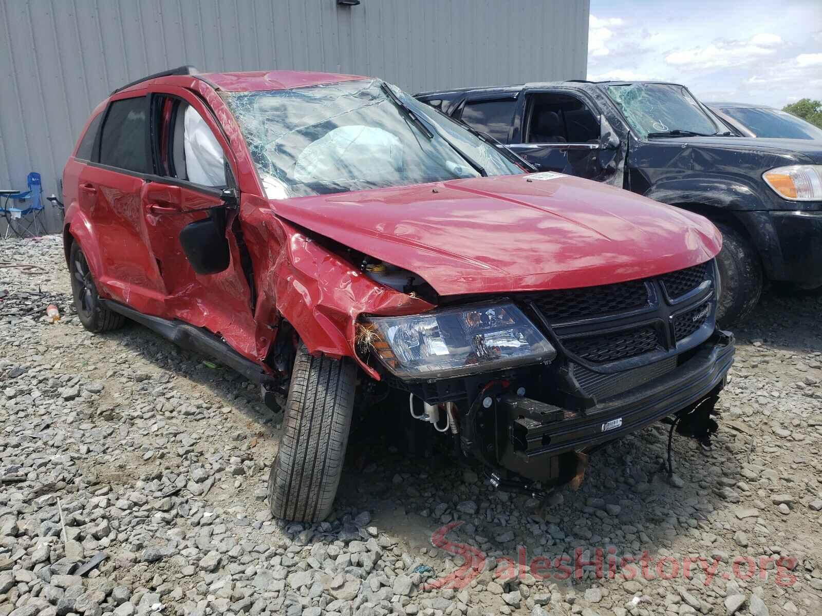 3C4PDCAB1LT266221 2020 DODGE JOURNEY