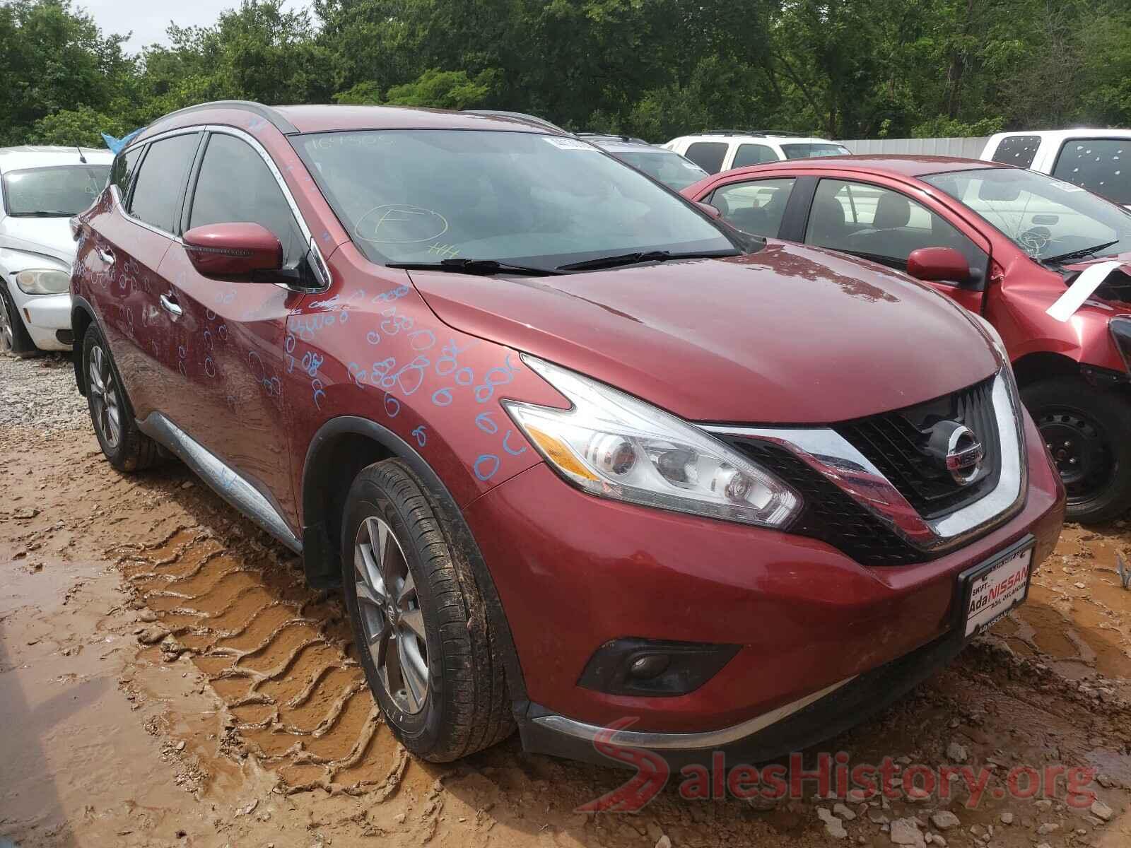 5N1AZ2MG9GN169505 2016 NISSAN MURANO