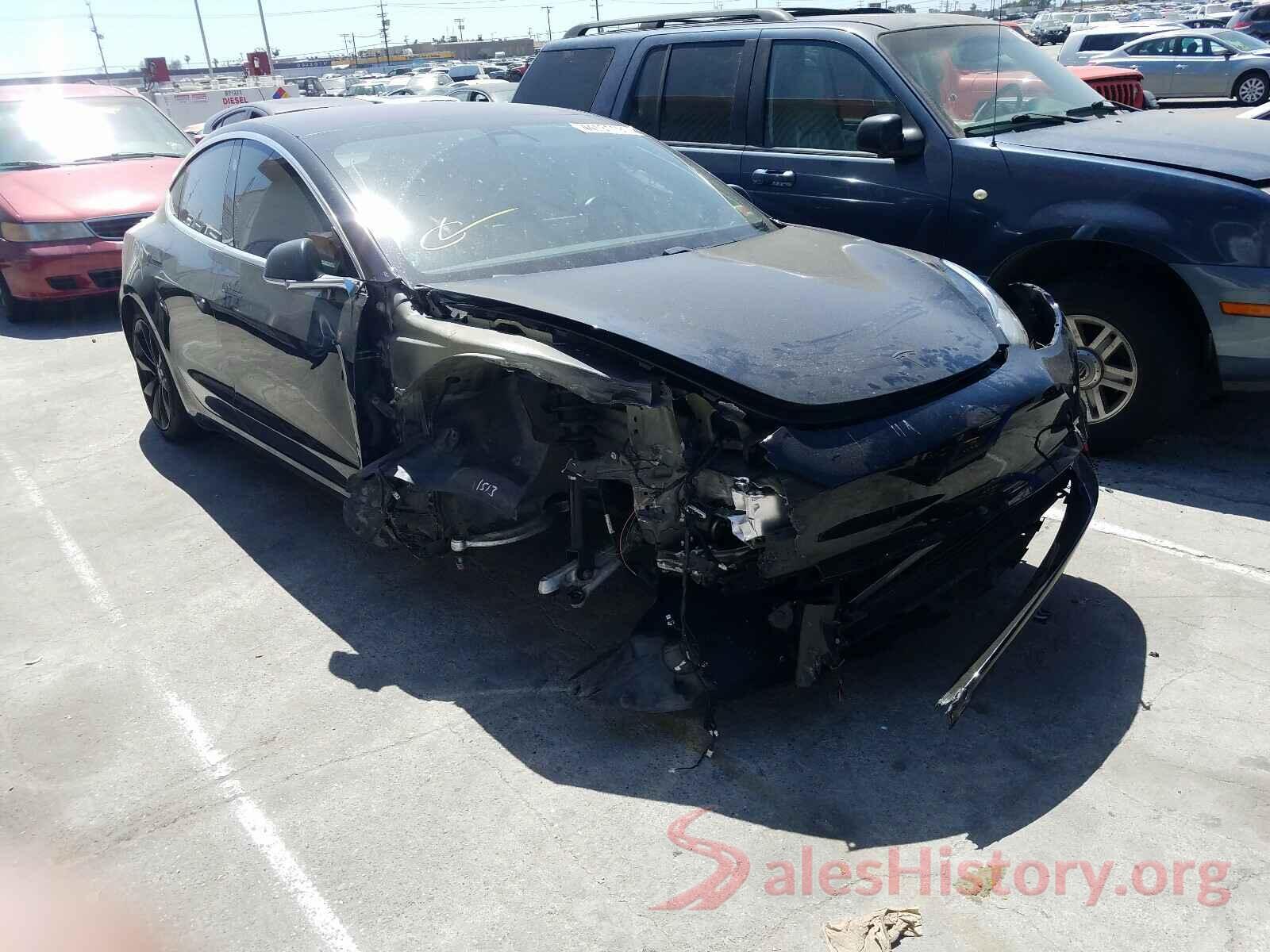 5YJ3E1EA8JF003222 2018 TESLA MODEL 3