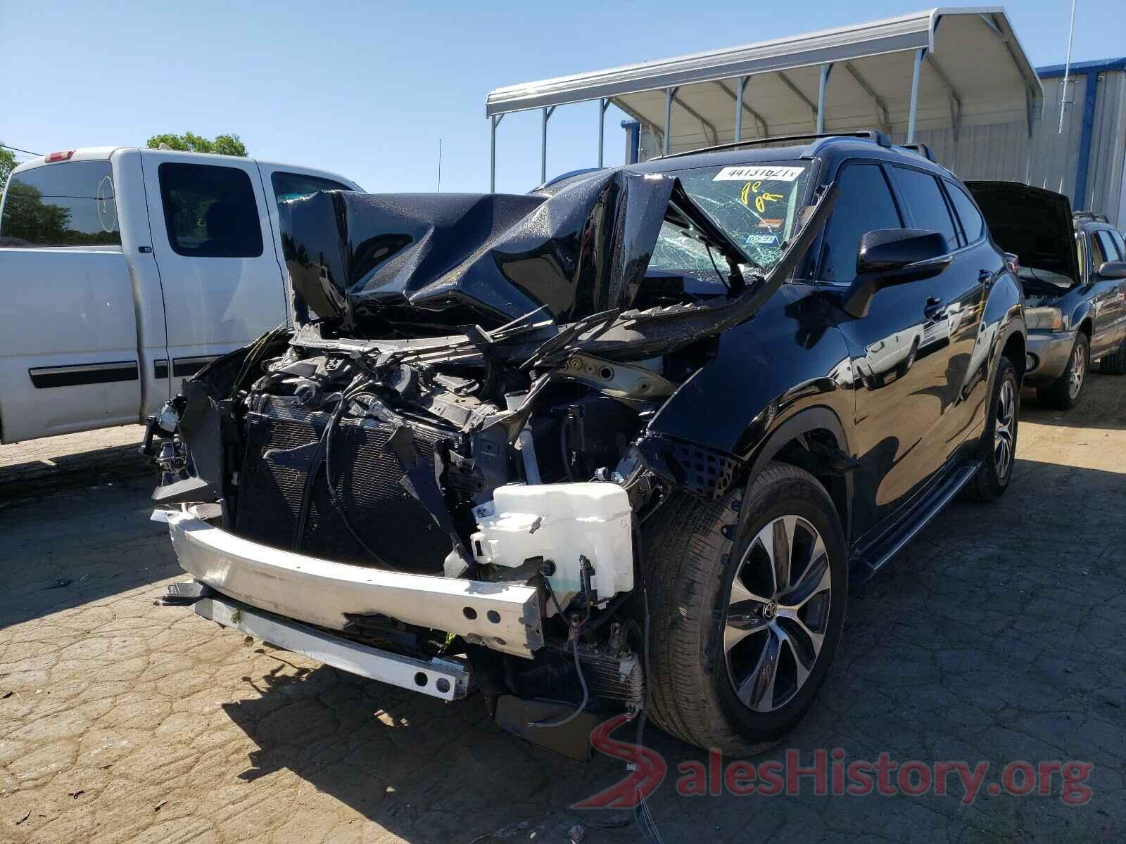 5TDGZRAH7MS519093 2021 TOYOTA HIGHLANDER