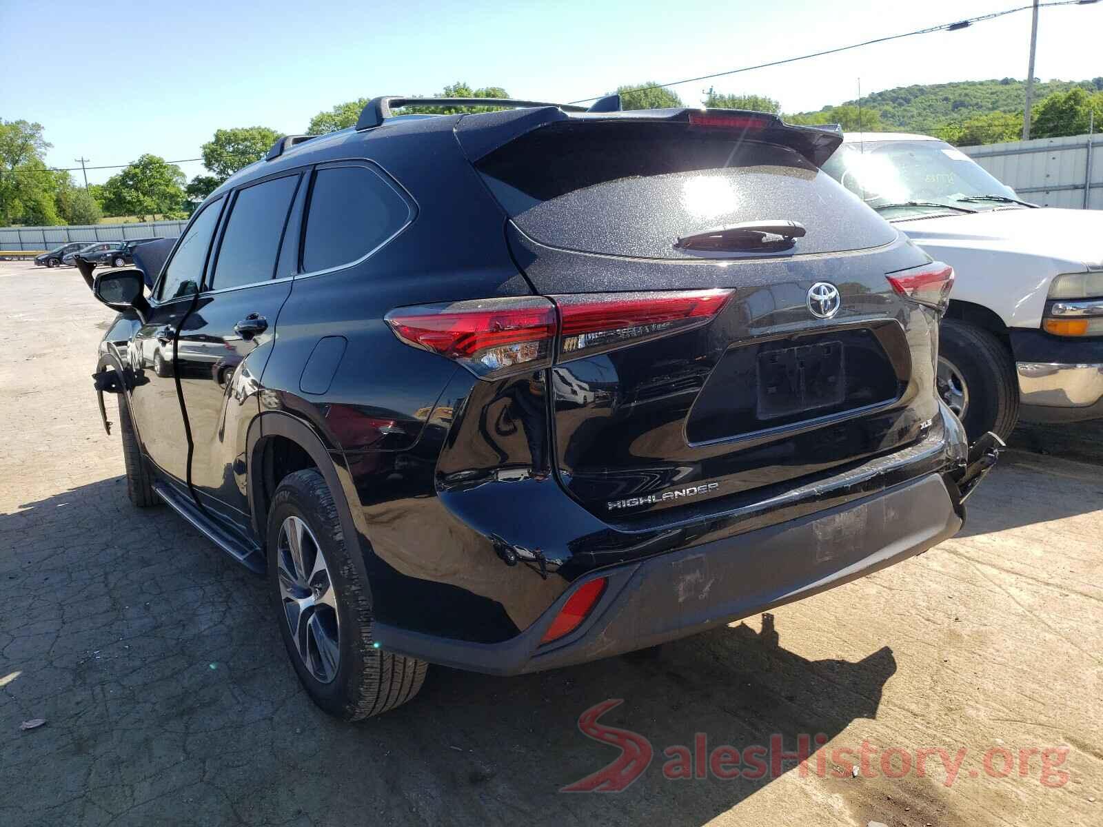 5TDGZRAH7MS519093 2021 TOYOTA HIGHLANDER