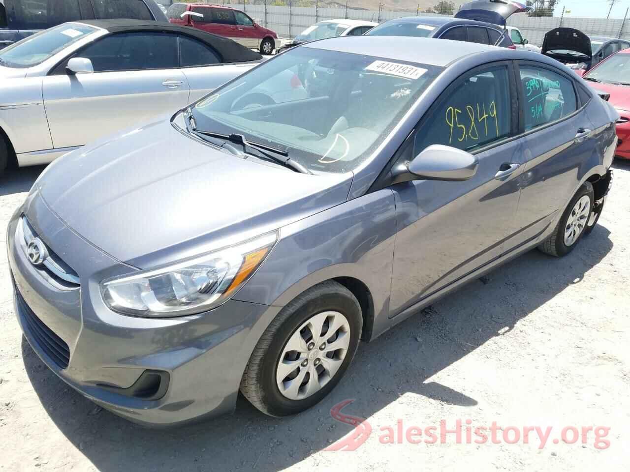 KMHCT4AEXGU070934 2016 HYUNDAI ACCENT