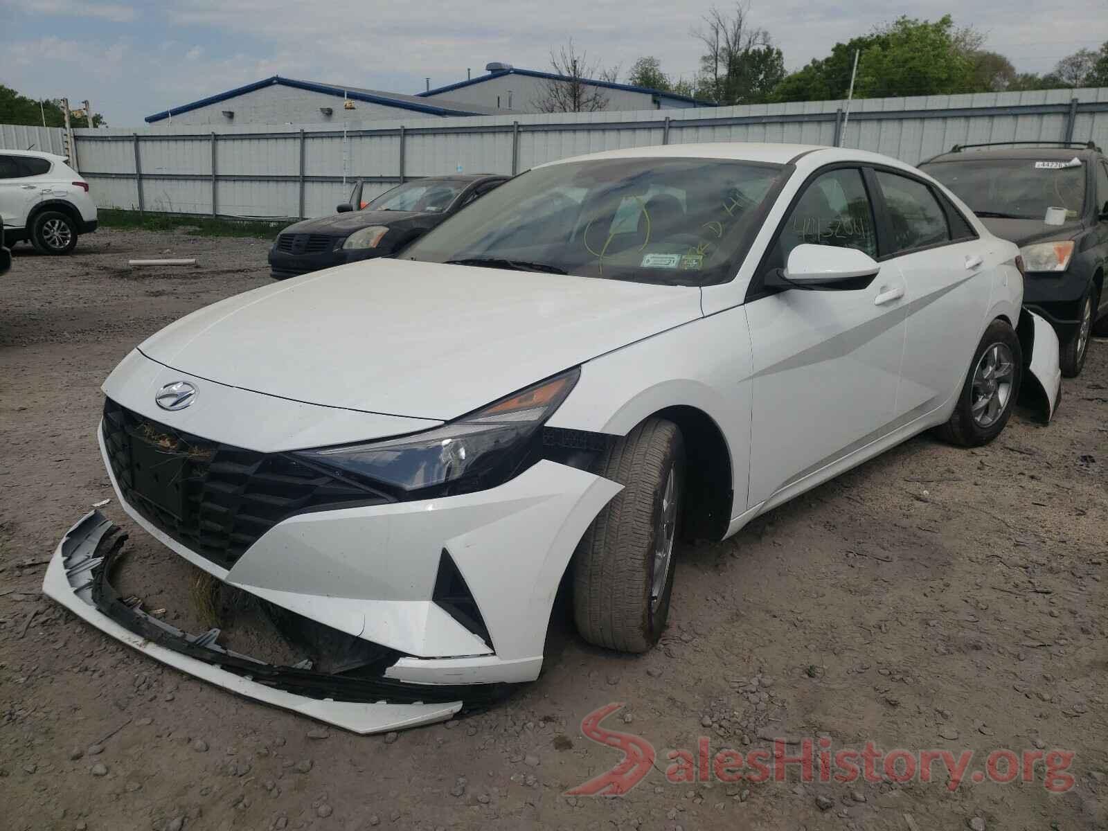 5NPLL4AG1MH041947 2021 HYUNDAI ELANTRA