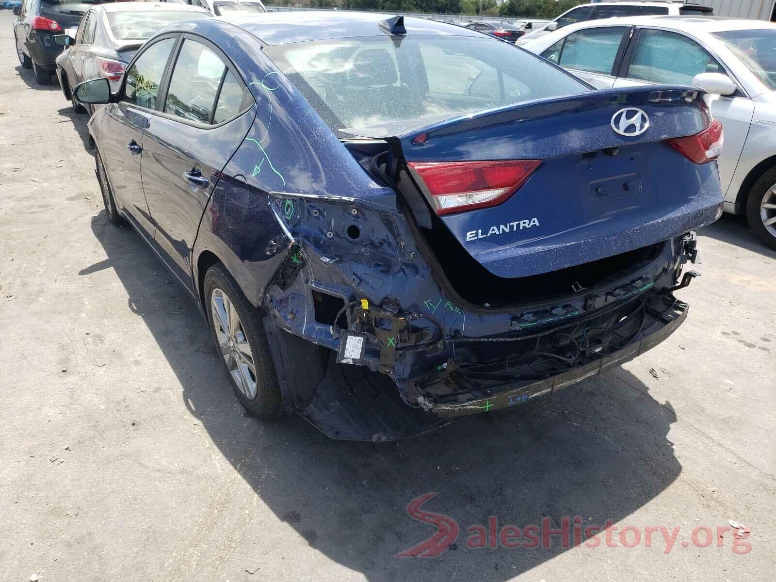 5NPD84LF0HH143370 2017 HYUNDAI ELANTRA