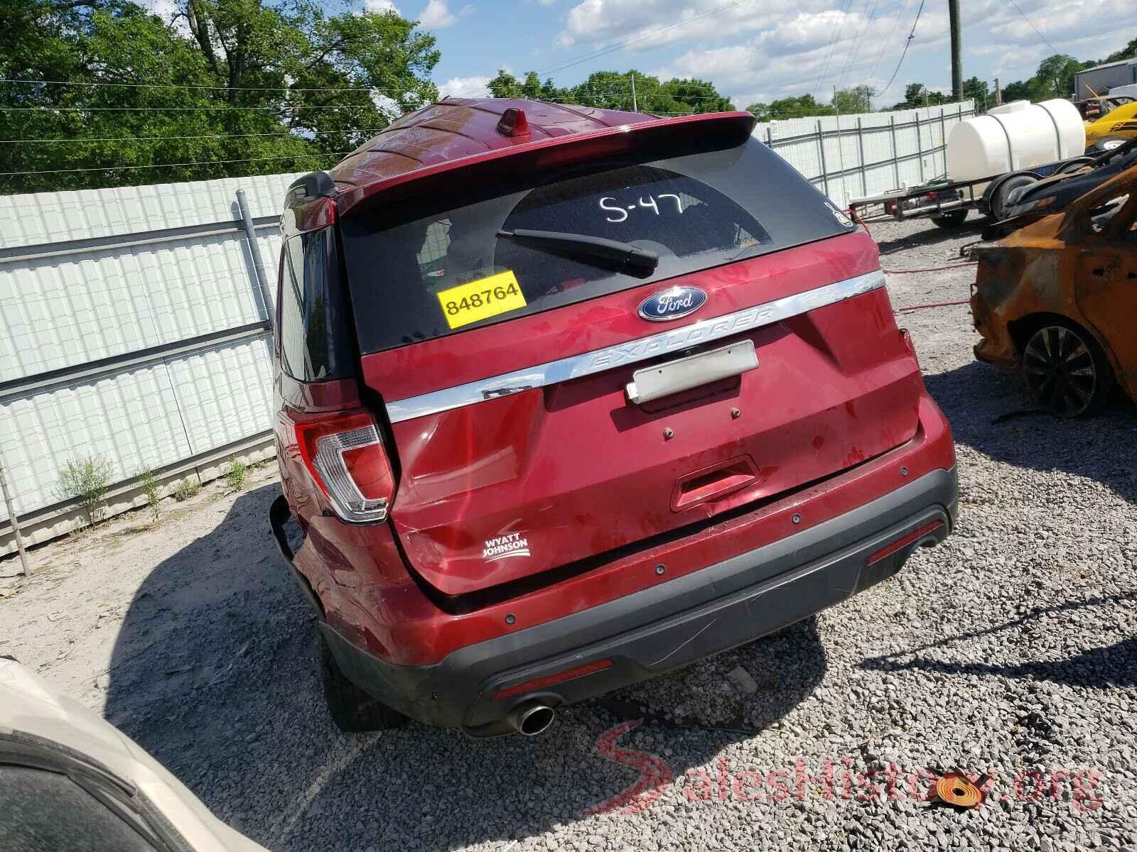 1FM5K7B81HGD35276 2017 FORD EXPLORER