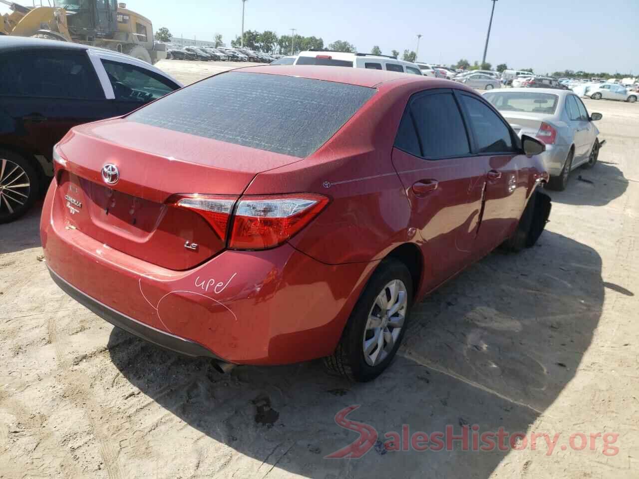 5YFBURHE6GP384707 2016 TOYOTA COROLLA