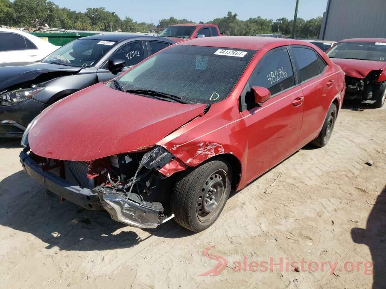 5YFBURHE6GP384707 2016 TOYOTA COROLLA